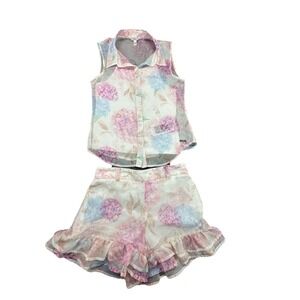 guess girls‎ Floral short set